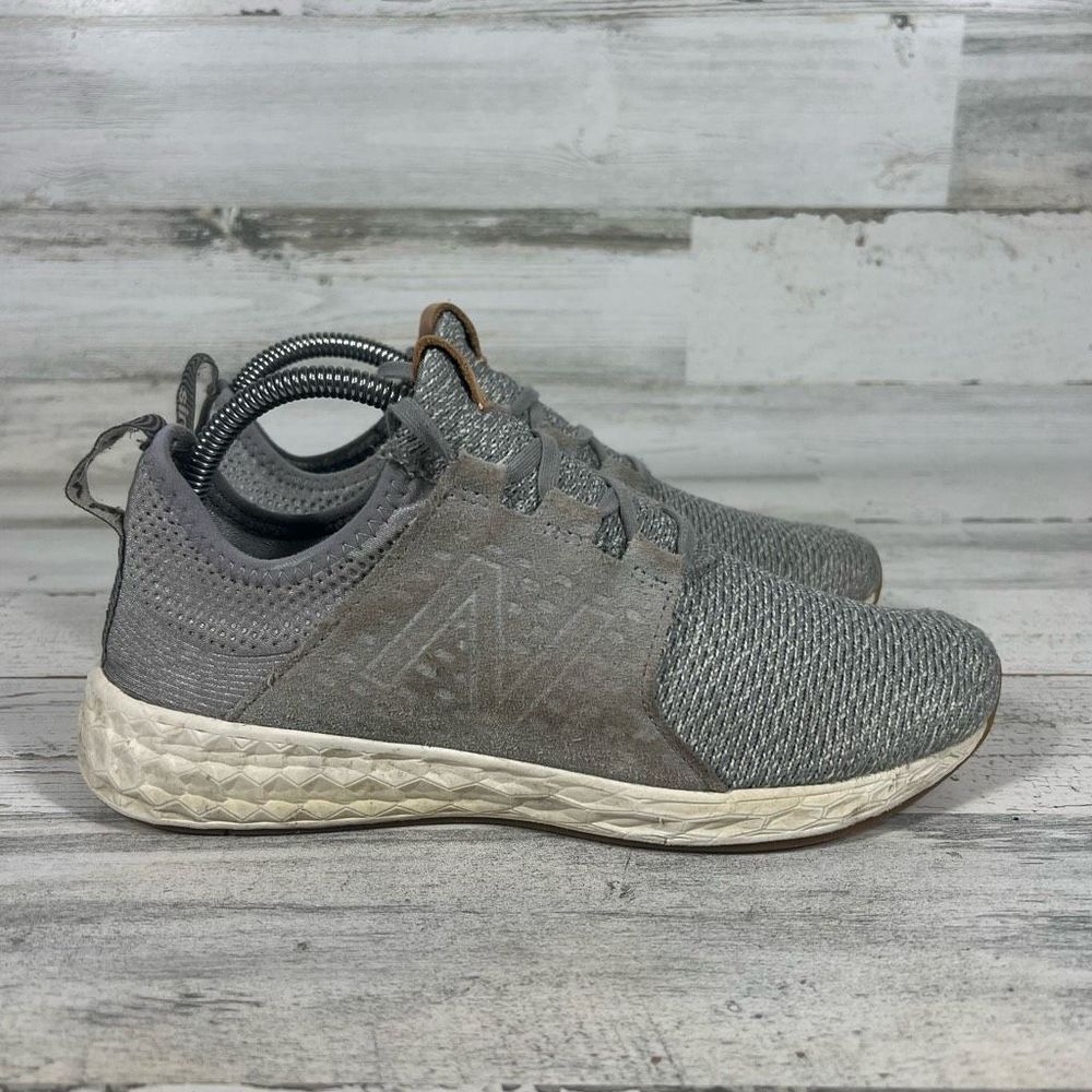 New Balance Mens Fresh Foam Cruz Shoes Athletic Sneakers Gray Size 9 US - Picture 1 of 9